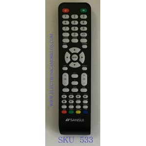 CONTROL REMOTO PARA TV SANSUI / HR-5IE-3
